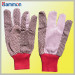Sm1073 Skidproof Cotton Gloves with PVC Dotted