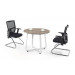 Small Discussion Melamine Meeting Office Desk (HF-HA008)