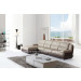 Small House Furniture Leather Sofa Set with Couch (SO64)