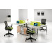 Small Office Area Office Workstation Office Partition Office Desk (HF-A15)