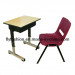 Smoothly School Desk and Chair/School Lecture Hall Desk and Chair/School Furniture Student Chair A47