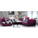Sofa Furniture Corner Fabric Sofa (A88#)