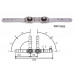 Sofa Hardware, Sofa Fitting, Sofa Headrest Hinge, Sofa Hinges (29010052)