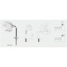 Sofa Hardware, Sofa Fitting, Sofa Headrest Hinge, Sofa Hinges (29010121)