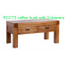 Solid Oak Coffee Table with Drawers/Coffee Table/Wooden Furniture