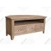 Solid Oak Corner TV Unit, Wooden TV Stands (CO5114)