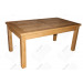 Solid Oak Dining Table, Wooden Dining Table