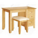 Solid Oak Dressing Table, Dressing Table and Chairs