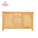 Solid Oak Wood 2 Door 3 Drawer Sideboard