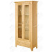 Solid Oak Wood Display Cabinet