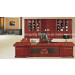 Solid Wood Desk / Executive Table / Veneer Chinese Furniture