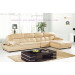 Solid Wood Home/Living Room Furniture Leather Corner/Sectional Sofa (902)