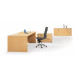 Solid Wood Veneer Manager Desk (OWCT8003-18)