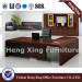 Solid Wood Vernnr Office Executive Table Boss Table Hx-Rd027