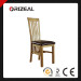 Solid Wood and Leather Slat Back Dining Chair (OZ-SW-007)