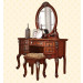 Solid Wooden Glass Dressing Table for Bedroom Furniture (LF-799B)