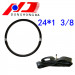 Soncap Certificated Nigerial Popular 24*1 3/8 Bicycle Inner Tube