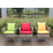 Space Saving Round Wicker Chairs 8004AC