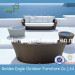 Special Design Rattan Furniture Yin Yang Sofa Set