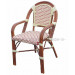 Stackable Aluminum Outdoor Rattan Restaurant Chair (S268)