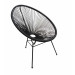 Steel Rattan Outdoor Chair (RC-06061)