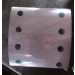 Str Rear Brake Lining Top Quality Red Material with Rivet