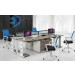 Straight Office Workstation Office Desk with Office Partition (HF-CE004)