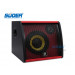 Suoer Red Leather Car Subwoofer 10 Inch Car Speaker Subwoofer Trapezoid Subwoofer (Disen-Red Leather-10 Inch-Trapezoid-1018)