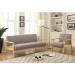 Super Quality Modern Leisure Sofa with Wooden Armrest (WD-9601)