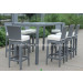 Synthetic Rattan Bar Set