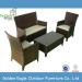 Synthetic Rattan Furniture Dining Table Chair