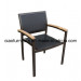 Teak Wood Arm Side Chair