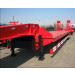 Three 3 Axles Low Bed Semi Trailer for Construction Machinery