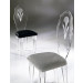 Top Quality Acrylic Dining Chair Living Room Chair with Spongy Cushion