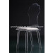 Transparent Acrylic Wedding Chair with Cushion