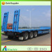 Tri-Axles Goose Neck Highbed Low Bed Flatbed Semi Trailer
