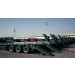 Truck Transport Flatbed Semi Trailer for Military (QDT9493TDP)