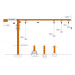 Truemax Tower Crane Hoist Crane (TCP7015)