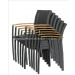 Two Years of Warranty Outdoor Garden Furniture Patio Stackable Sling Aluminum Chair