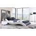 Typical Hot Selling Fashion Black Leather Bed S021