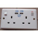 UK USB Wall Socket, 13A USB Wall Socket 1A