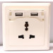 USB Wall Plates, USB Wall Socket Universal Type