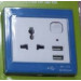 USB Wall Socket, Multi USB Wall Socket with Switch