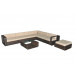 UV Resistant PE Rattan Outdoor Sofa Design