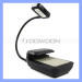 Unique Mini Clip-on Flexible Bright LED Book Light Reading Lamp for E-book Reader Kindle3 4