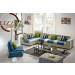 Upholstery Fabric None-Gravity Sofa (L. B1030)