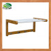 Wall Mounted Bamboo Towel Hanger / Towel Bar for Bathroom Accessories
