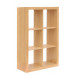 Wall Shelf, Bookcase, Solid Wood Cabinet (CB1023)