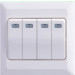 Wall Switches, Hotel Wall Switch 4gang2way
