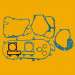 Wh125 Motorbike Gasket, Motorcycle Gasket for Motorcycle